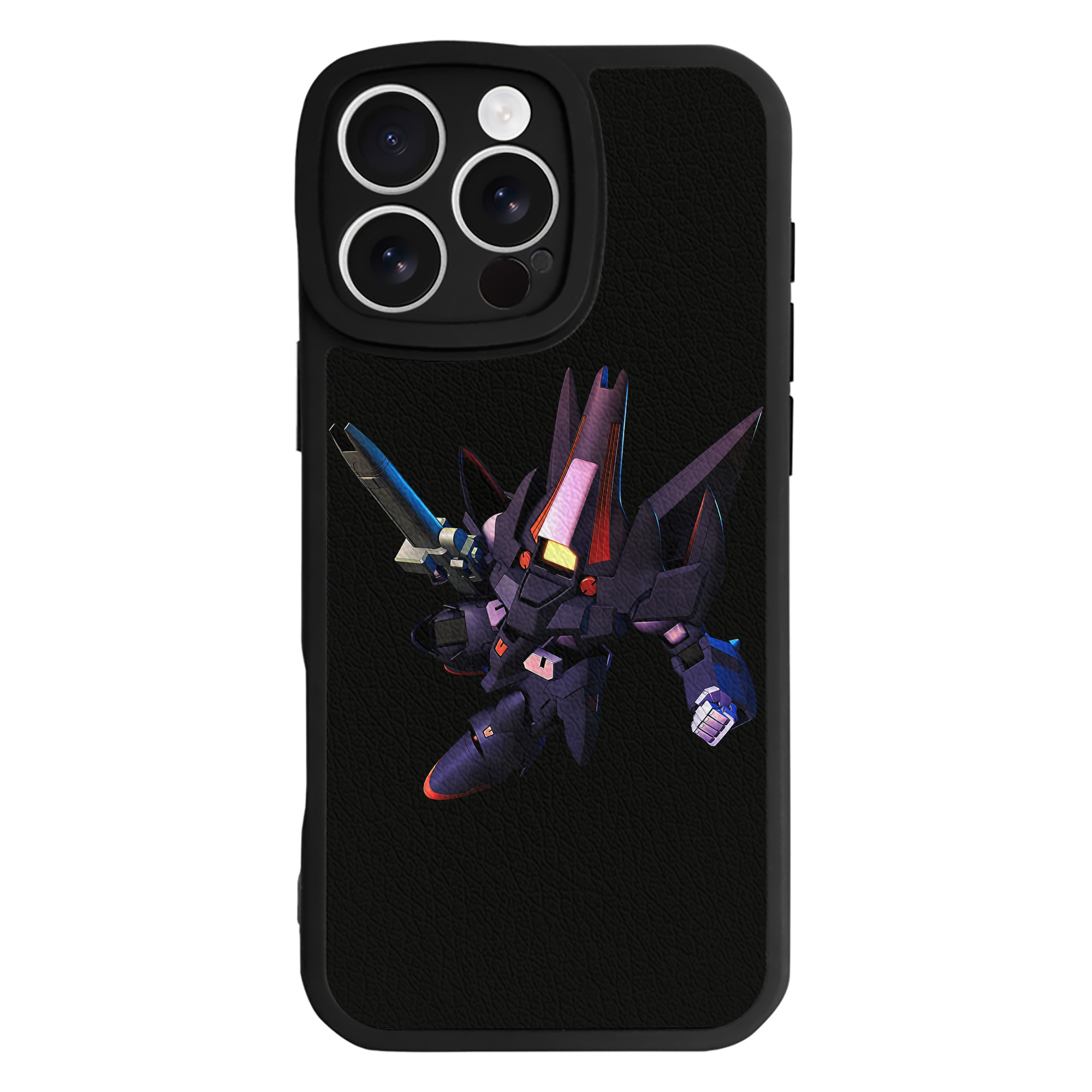 （画像用） 機動戦士ガンダム Mobile Suit Gundam 【iPhone 16シリーズ対応】シリコンスマホケース（レザー調） 材質：シリコン
